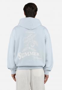 Толстовка на молнии CABERRY Pegador, светло-голубой