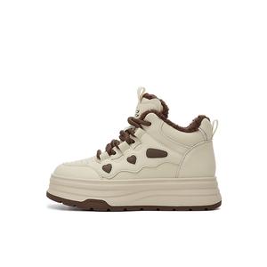 DAPHNE Женские низкие скейтерские кеды кофе, цвет Coffee