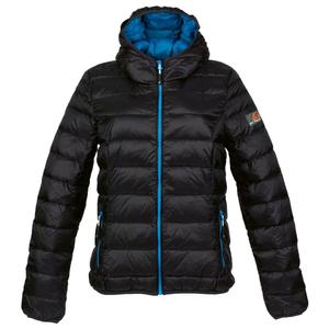 Пуховик Alvivo Women's Belfast, цвет Black/Turquoise