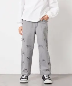 Широкие прямые джинсы Avv, цвет Light Gray