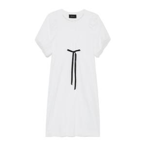 Женское платье с коротким рукавом SIMONE ROCHA, белый