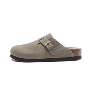 Yeezyy Reezy Женские противоскользящие тапочки с закрытым носком устойчивые к запахам Antelope Brown, цвет Antelope Brown