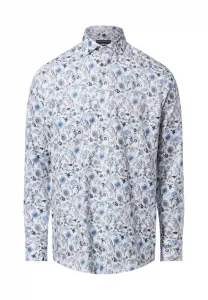 Рубашка Finshley & Harding, Weiß Hellblau