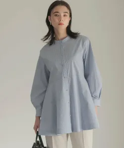 Компактная туника-блузка из рубашечного материала Suite, цвет Blue 1[170]