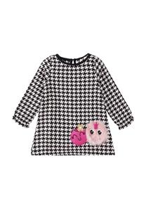 Плюшевое платье Зизи Denokids, мультиколор