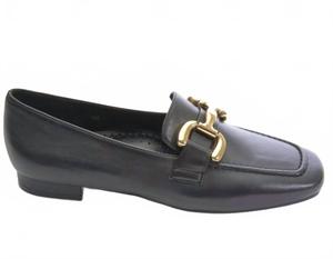 Женские классические лоферы Simply Slip On из черной кожи VANELi