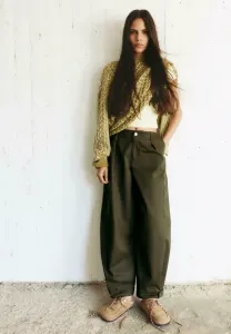 Тапочки на шнуровке Pull&Bear, Sand