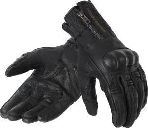 Мотоциклетные перчатки REBELHORN Hunter для мужчин, кожаные, с защитой лодыжек, перфорацией в области пальцев, анатомическим дизайном, совместимы с сенсорными экранами, размеры до 5XL, Black