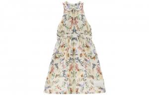 Платье детское Burberry без рукавов, бежевый