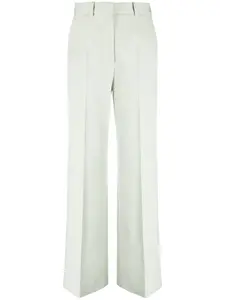 Брюки с высокой талией Lanvin, зеленый