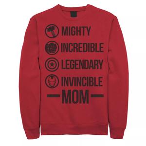 Мужской свитшот Marvel Mother's Day Hero Strength Licensed Character