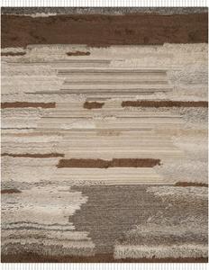 Ковер SAFAVIEH, 336 x 458 см, Kenya Collection, Grey & Brown, ручной работы из шерсти, идеально для гостиной, столовой, спальни (KNY225A-1115)