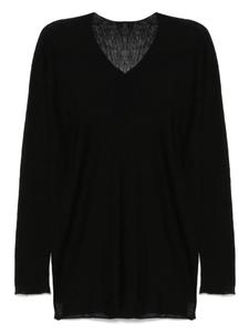 Футболка с арочным вырезом Label Under Construction, черный