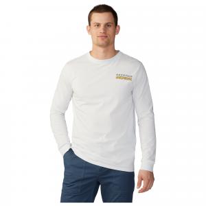 Мужская футболка с длинными рукавами и логотипом, пейзажная обложка. Mountain Hardwear, Fogbank