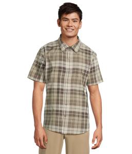 Рубашка Marmot Airexchange Solarshield Novelty Short Sleeve Shirt, Hickory Nut Wayland Plaid
