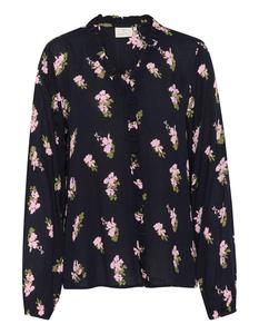 Блузка Kaffe Blouse Ellen, темно-синий