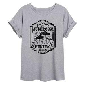 Детская футболка большого размера с рисунком «Грибная охота» Licensed Character
