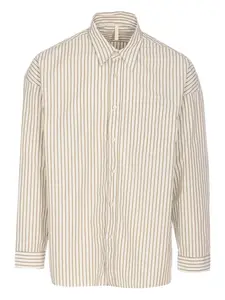 Рубашка в полоску с карманом Sunflower, нейтральный