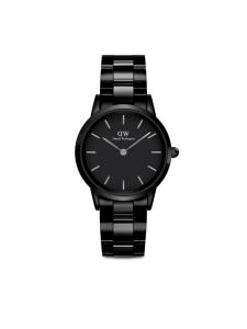 Наручные часы Iconic Link Ceramic 28 мм Daniel Wellington, черный