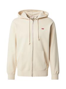LEVI'S  Худи с молнией Regular fit 'Original Zip-Up Hoodie' в бежевом цвете