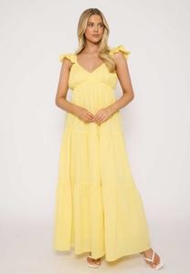 Платье South Beach TIERED FRILL, Yellow