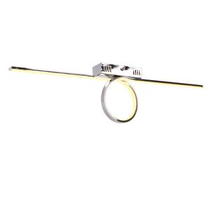 Светодиодный потолочный светильник Näve Loop, акриловое стекло / нержавеющая сталь - 1 пламя