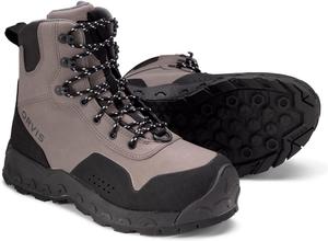 Забродные сапоги Orvis Clearwater - резиновая подошва, женский размер, прочная синтетическая кожа, защитный носок, комфорт благодаря пеноматериалу EVA, Gravel