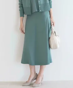Вязаная юбка-клеш MINA (можно носить как комплект, доступна в эксклюзивных цветах, представленных только на сайте) Suite, цвет Green [060]