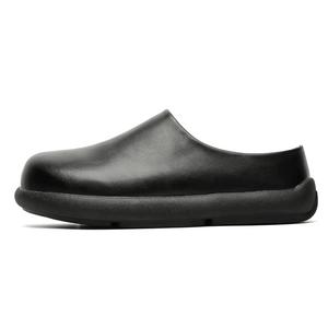 V05 Закрытые тапочки унисекс черные без подкладки, цвет Black, Unlined Shoes[Men's]