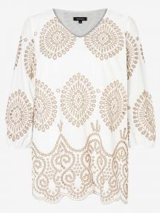 Блузка белого/бежевого цвета More & More