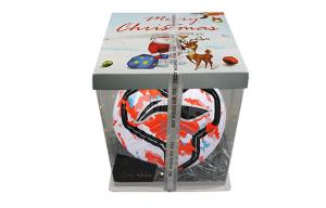 LINING Размер 5 футбольный мяч TPU бесшовный термосклеивание Unisex белый оранжевый синий