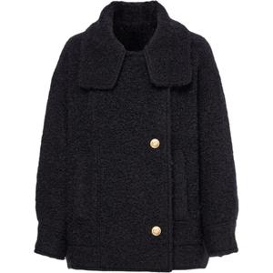 Пальто KARL LAGERFELD FW25 KARL LAGERFELD / Karl Lagerfeld Jeans, черный