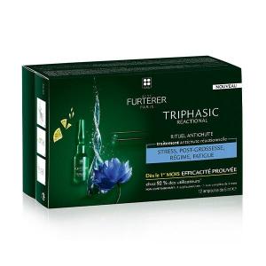 Трехфазное реакционное средство против выпадения волос 12 шт René Furterer