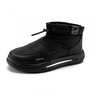 TONYBEAR Зимние ботинки мужские, цвет: черный/черно-серый/серо-синий