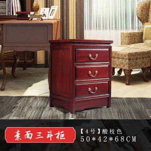 Yu Senyi Комод 110х50х10 см для спальни из массива камфорного дерева, 6 ящиков, цвет палисандр, узор цветы и птицы