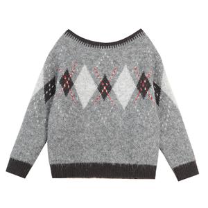 ELLE Трикотаж Women's Light Gray с лодочкой Moderate Others