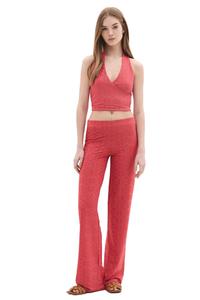 No Matter What Штаны свободного кроя в красном цвете