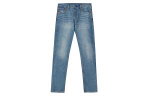 Levis Джинсы мужские светло-голубые умеренно зауженные