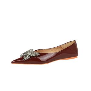 Туфли женские повседневные Women's Casual Shoes Women's Bigtree, цвет Burgundy