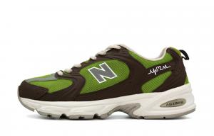 New Balance Кроссовки NB 530 Cushioning Low top Casual City Commute Unisex Brown Green