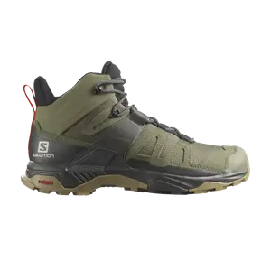Кроссовки X Ultra 4 Mid GORE-TEX Salomon, зеленый