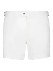 Плавательные шорты с пряжкой Tom Ford, белый