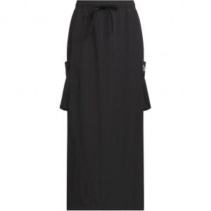 Китайская повседневная длинная юбка V-Day, женская, черная Adidas Originals