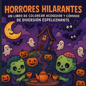 Horrores Hilarantes: Un Libro de Colorear Acogedor y Cómodo de Diversión Espeluznante"! (Spanish Edition) (Independently published)