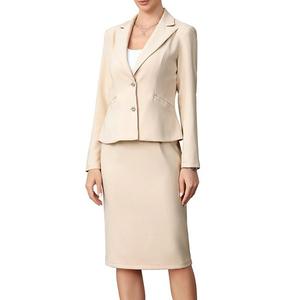 Костюм для женщин с юбкой-карандашом и длинным рукавом Inspire Chic, Khaki