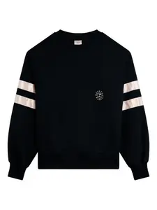 Свитшот с атласной лентой Repetto, черный