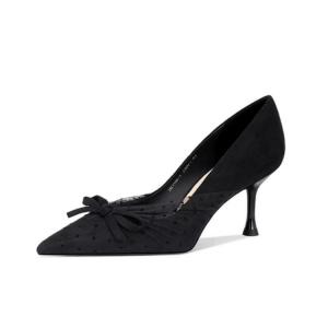 Туфли на тонком каблуке высотой 6,5 см, женские JESSICA SOPHIA, Black