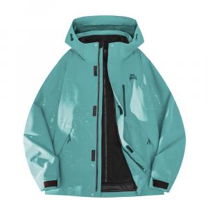 Водонепроницаемая и ветрозащитная утепленная ветровка Unisex LONSDALE, бирюзовый