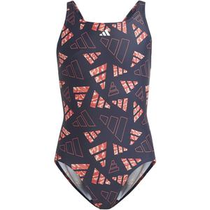 Логотип купальника с тремя полосками Adidas, мультиколор