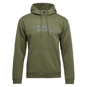 Худи Black Diamond Mini Stacked, зеленый